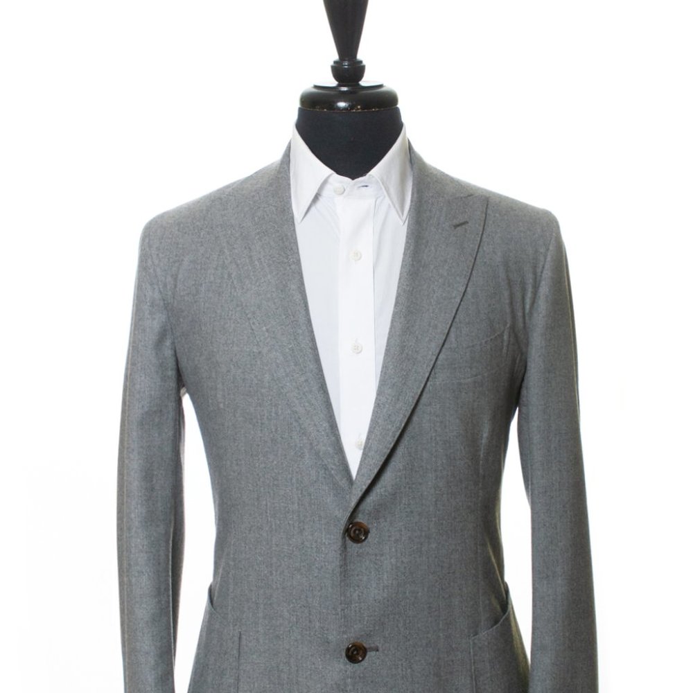 Eleventy Platinum Collection Light Grey Soft Jacket